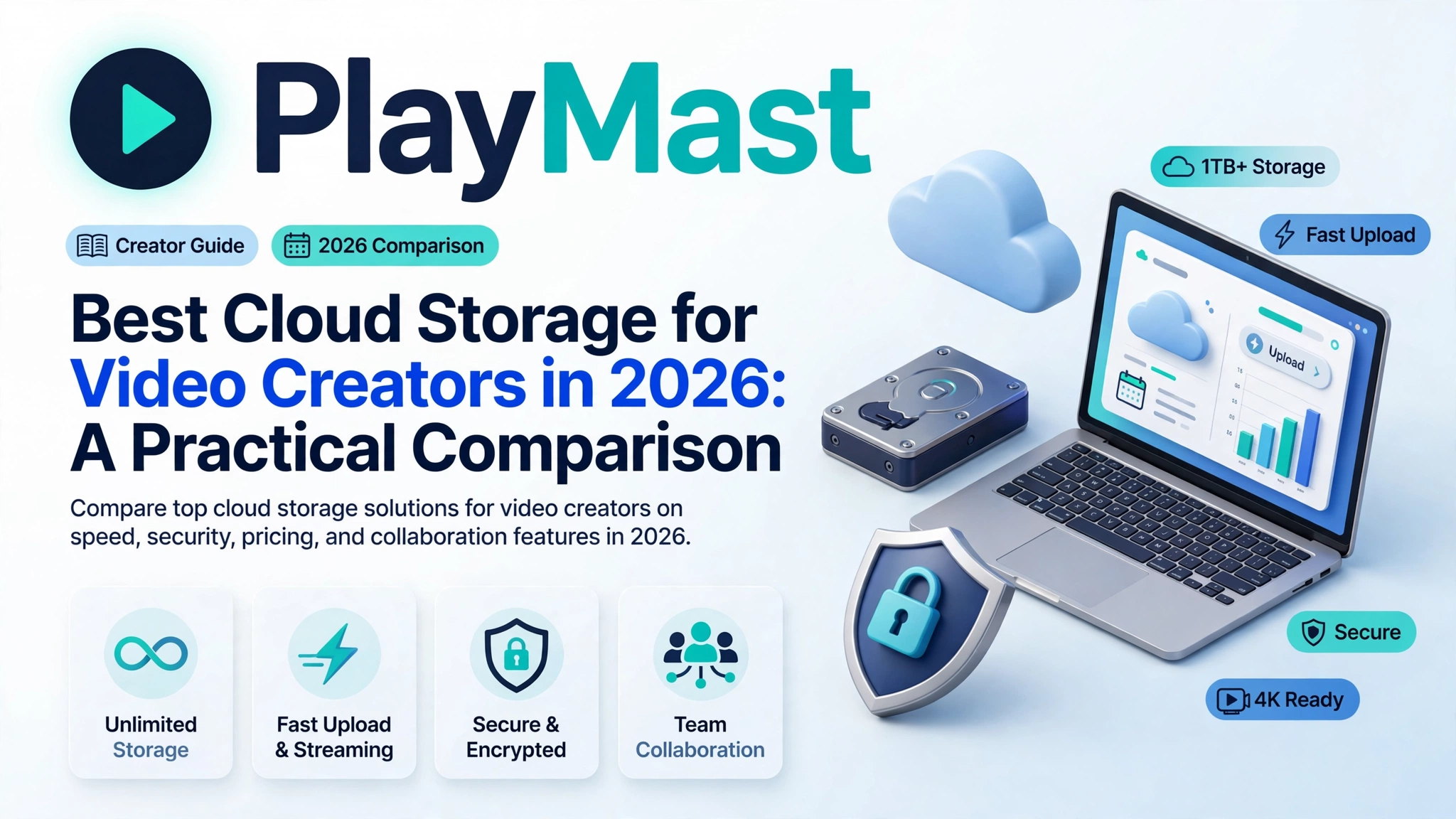 Best Cloud Storage for Video Creators in 2026: A Practical Comparison