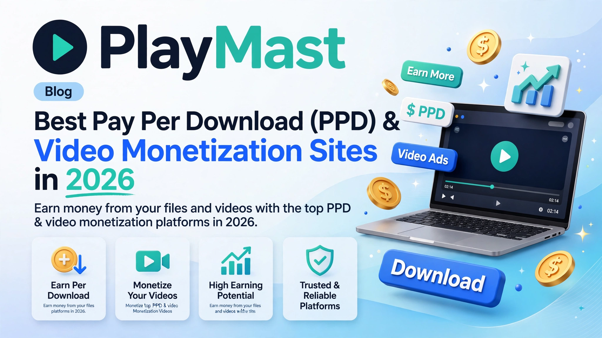 Best Pay Per Download (PPD) & Video Monetization Sites in 2026