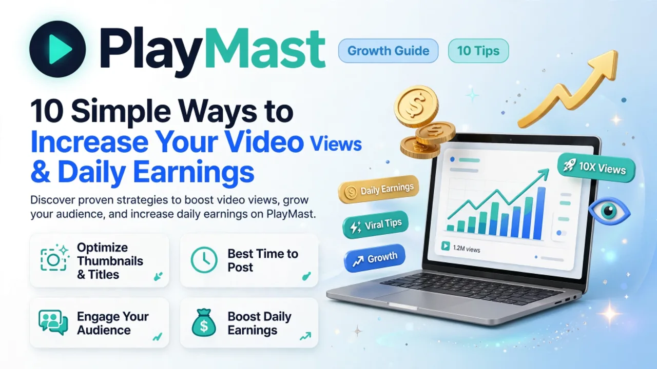10 Simple Ways to Increase Your Video Views & Daily Earnings