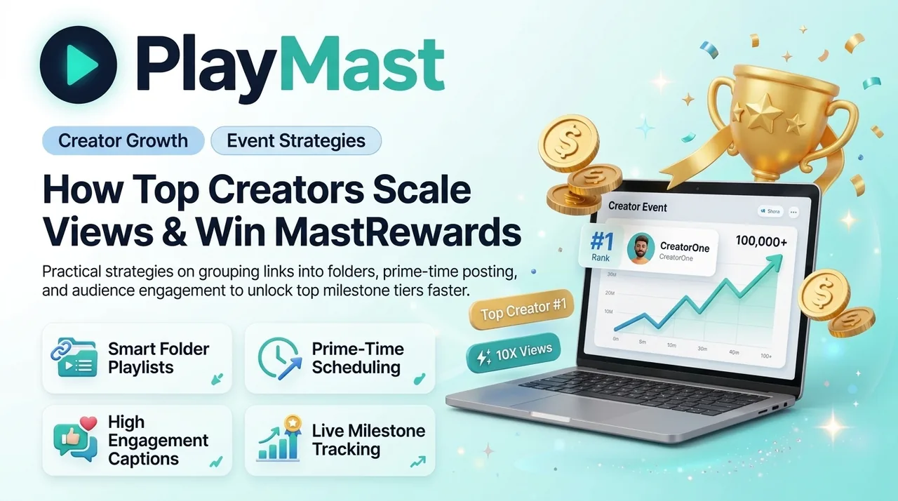How Top Creators Scale Views and Win Big in MastRewards Events