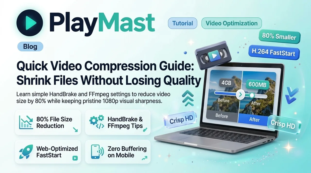 Quick Video Compression Guide: How to Shrink Video Files Without Losing Quality